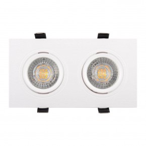 DK3022-WH Встраиваемый светильник, IP 20, 10 Вт, GU5.3, LED, белый, пластик в Златоусте - zlatoust.mebel24.online | фото 2