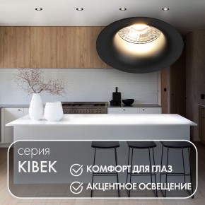 DK3024-BK Встраиваемый светильник, IP 20, 10 Вт, GU5.3, LED, черный, пластик в Златоусте - zlatoust.mebel24.online | фото 3