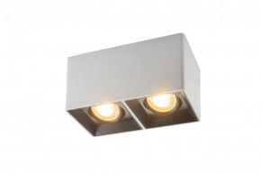 DK3035-WB Светильник накладной IP 20, 10 Вт, GU5.3, LED, белый/черный, пластик в Златоусте - zlatoust.mebel24.online | фото 1