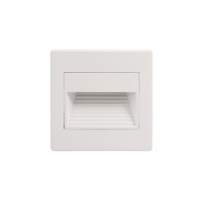 DK3050-WH Светильник встраиваемый в стену, IP 20, LED 3000, 1 Вт, белый, пластик в Златоусте - zlatoust.mebel24.online | фото 3