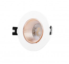 DK3061-WBR Встраиваемый светильник, IP 20, 10 Вт, GU5.3, LED, белый/бронзовый, пластик в Златоусте - zlatoust.mebel24.online | фото 1
