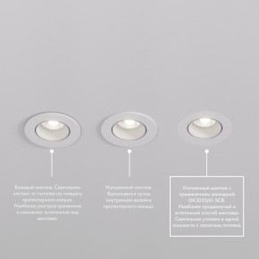 DK3061-WBR Встраиваемый светильник, IP 20, 10 Вт, GU5.3, LED, белый/бронзовый, пластик в Златоусте - zlatoust.mebel24.online | фото 4