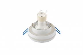DK4031-WH Встраиваемый светильник, IP 20, 10 Вт, GU10, белый, алюминий/пластик в Златоусте - zlatoust.mebel24.online | фото 1