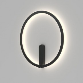 DK5035-BK Бра ROUND со светодиодом, IP20, 24W, 3000/4000/6500K, черный, алюминий в Златоусте - zlatoust.mebel24.online | фото