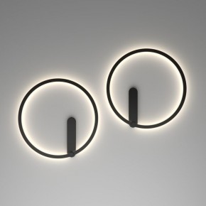 DK5035-BK Бра ROUND со светодиодом, IP20, 24W, 3000/4000/6500K, черный, алюминий в Златоусте - zlatoust.mebel24.online | фото 6