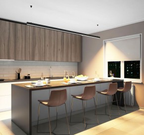DK9253-BK Линейный светильник 62W 2500mm 3000K, черный в Златоусте - zlatoust.mebel24.online | фото 5
