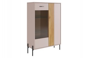 ДОМИНИКА Комод (со стеклом) в Златоусте - zlatoust.mebel24.online | фото