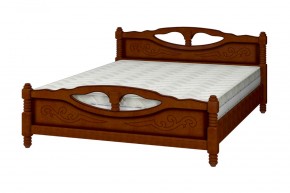 ЕЛЕНА-4 Кровать из массива (орех) в Златоусте - zlatoust.mebel24.online | фото 2
