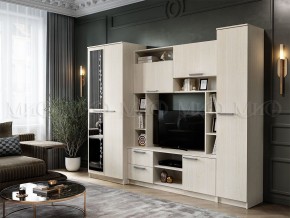 ФЛОРА Стенка (2700) ЛДСП (Сандал светлый) в Златоусте - zlatoust.mebel24.online | фото