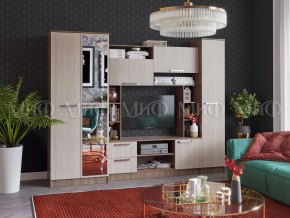 ФЛОРА Стенка (2700) ЛДСП (Ясень шимо светлый/темный) в Златоусте - zlatoust.mebel24.online | фото