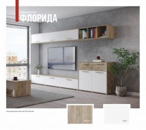 ФЛОРИДА Гостиная (модульная) дуб серый/белый в Златоусте - zlatoust.mebel24.online | фото