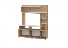 Гостиная Ника (Крафт золотой-белый) в Златоусте - zlatoust.mebel24.online | фото 2