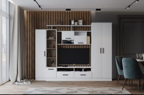 Гостиная Оскар-5 Белый в Златоусте - zlatoust.mebel24.online | фото