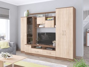 Гостиная Оскар-5 ясень шимо/дуб сонома в Златоусте - zlatoust.mebel24.online | фото 1