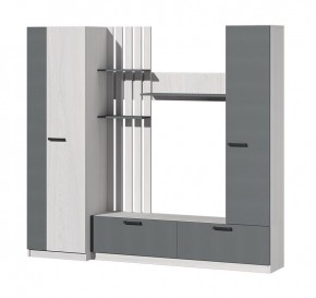 Гостиная Юджи (Анкор светлый/Графит) в Златоусте - zlatoust.mebel24.online | фото 2