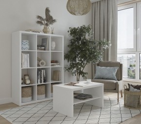 Журнальный стол Энкель 82С, тамбурат, цвет белый в Златоусте - zlatoust.mebel24.online | фото 4