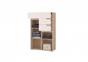 Комод АНТАЛИЯ (Сонома/Графит софт) в Златоусте - zlatoust.mebel24.online | фото 2