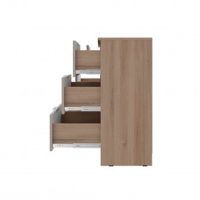 Комод Эмилия КМ-04 (Дуб смоки/Айриш (MF03)) в Златоусте - zlatoust.mebel24.online | фото 3