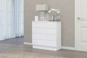 Комод Фаворит-3 (Белый текстурный) в Златоусте - zlatoust.mebel24.online | фото