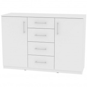 Комод K-93x135x45-1 (Белый) Калисто в Златоусте - zlatoust.mebel24.online | фото
