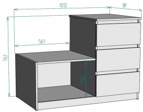 Комод Мальта K207 в Златоусте - zlatoust.mebel24.online | фото 2