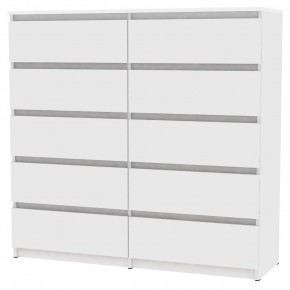 Комод Malta light K155 (Белый) в Златоусте - zlatoust.mebel24.online | фото
