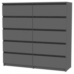 Комод Malta light K155 (Графит) в Златоусте - zlatoust.mebel24.online | фото