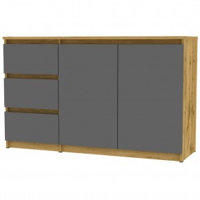 Комод Malta light K187 (ДВ-Графит) в Златоусте - zlatoust.mebel24.online | фото
