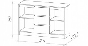 НИЦЦА-5 Комод (НЦ.05) в Златоусте - zlatoust.mebel24.online | фото 2