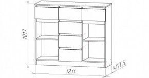 НИЦЦА-6 Комод (НЦ.06) в Златоусте - zlatoust.mebel24.online | фото 2