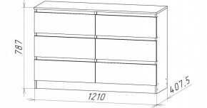 НИЦЦА-7 Комод (НЦ.07) в Златоусте - zlatoust.mebel24.online | фото 3