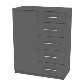 Комод "Калисто (K36)" ручка рейлинг (Графит) в Златоусте - zlatoust.mebel24.online | фото