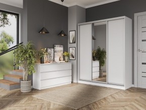 Комод с 6 ящиками 1200 "Бьянко" (Белый лофт) в Златоусте - zlatoust.mebel24.online | фото 2