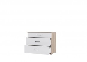 Комод VICTOR (Сонома/Белый) в Златоусте - zlatoust.mebel24.online | фото 2
