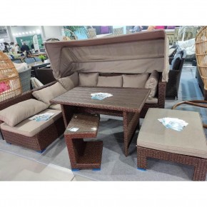 Комплект мебели с диваном AFM-320B-T320 Brown в Златоусте - zlatoust.mebel24.online | фото 2