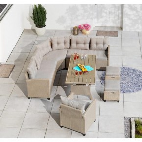 Комплект плетеной мебели AFM-373B Beige в Златоусте - zlatoust.mebel24.online | фото 2