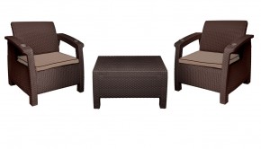 Комплект уличной мебели Yalta Premium Terrace Triple Set (Ялта) шоколадный (+подушки под спину) в Златоусте - zlatoust.mebel24.online | фото 7