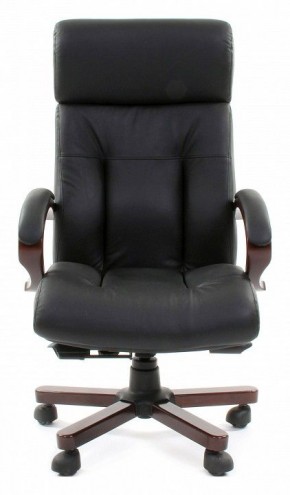 Кресло для руководителя Chairman 421 черный/орех темный, черный в Златоусте - zlatoust.mebel24.online | фото 2