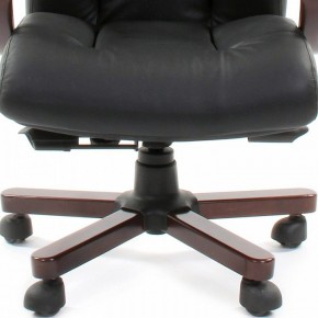 Кресло для руководителя Chairman 421 черный/орех темный, черный в Златоусте - zlatoust.mebel24.online | фото 4