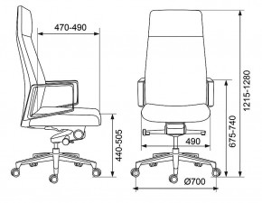 Кресло для руководителя _JONS/BEIGE в Златоусте - zlatoust.mebel24.online | фото 6