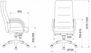 Кресло для руководителя T-9927SL/Ivory в Златоусте - zlatoust.mebel24.online | фото 6