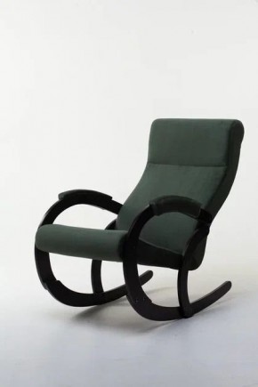 Кресло-качалка КОРСИКА 34-Т-AG (зеленый) в Златоусте - zlatoust.mebel24.online | фото