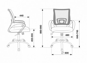 Кресло компьютерное CH-695N/SL/BLACK в Златоусте - zlatoust.mebel24.online | фото