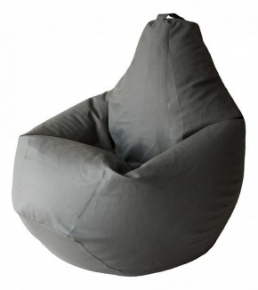 Кресло-мешок Серая ЭкоКожа 3XL 150*110 см в Златоусте - zlatoust.mebel24.online | фото
