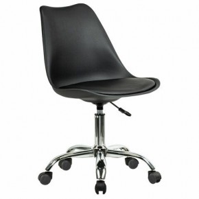 Кресло стул BRABIX "Eames MG-310 CH", хром, пластик черный, экокожа черная, 532925 в Златоусте - zlatoust.mebel24.online | фото 2