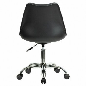 Кресло стул BRABIX "Eames MG-310 CH", хром, пластик черный, экокожа черная, 532925 в Златоусте - zlatoust.mebel24.online | фото 4