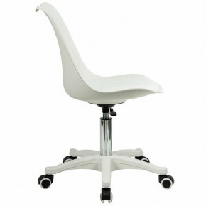 Кресло стул BRABIX "Eames MG-310 PL", пластик белый, экокожа белая, 532926 в Златоусте - zlatoust.mebel24.online | фото 3