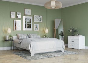 Кровать 1,6 VICTOR + основание (Белый) в Златоусте - zlatoust.mebel24.online | фото 4