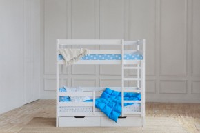 Кровать двухъярусная без крыши 80*190 Белый в Златоусте - zlatoust.mebel24.online | фото 4