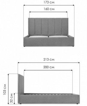 Кровать двуспальная Афродита-3 в Златоусте - zlatoust.mebel24.online | фото 11
